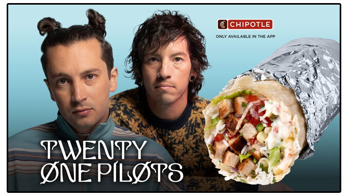 Chipotle Introduces New Twenty One Pilots Burrito