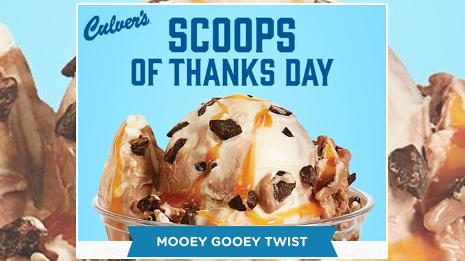 Culver's Offers $1 Frozen Custard Scoops On May 6, 2021