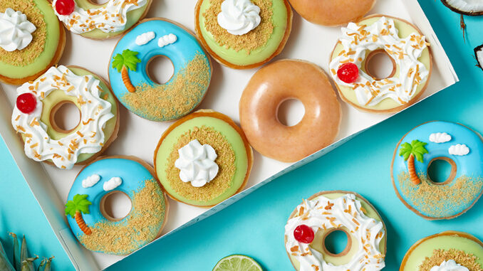 Krispy Kreme Introduces New Island Time Collection