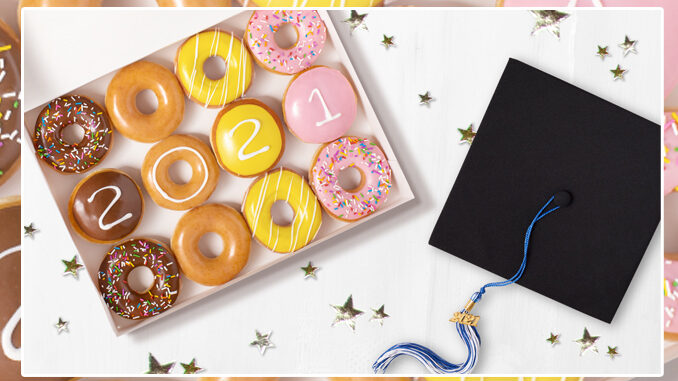 Krispy Kreme Offers Free ‘Graduate Dozen’ For High School And College Seniors On May 13
