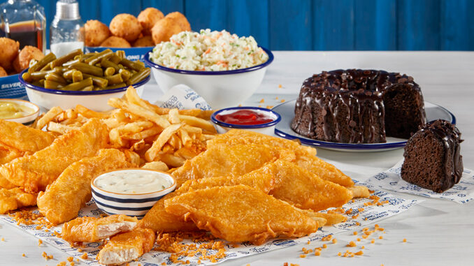 Long John Silver’s Offers Free Triple Chocolate Fudge Cake With Purchase Of Any 10-Piece Family Meal Or Larger