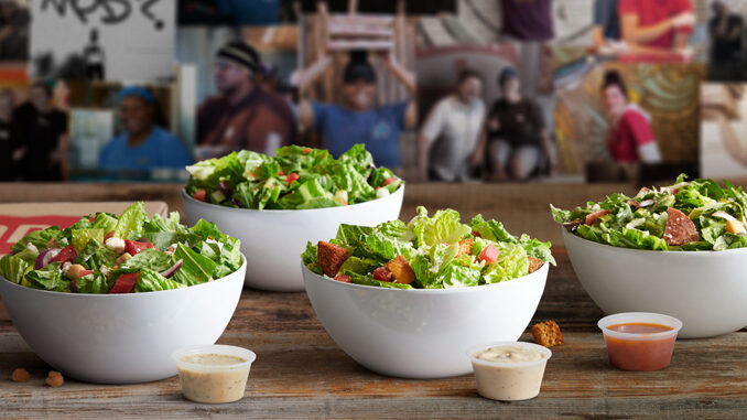 Mod Pizza Introduces New Salad Menu And New Crafted Dressings