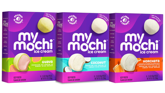 My/Mochi Adds New Coconut, Horchata, And Guava Ice Cream Flavors