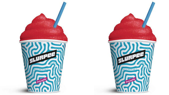 7-Eleven Pours New Peach Perfect Slurpee In New Stay Cold Cup For $1