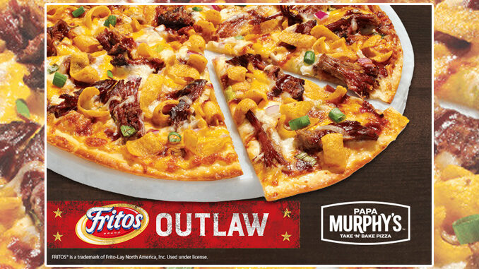 Fritos Partners With Papa Murphy's For The Introduction Of The New Fritos Outlaw Pizza Starting June 28, 2021
