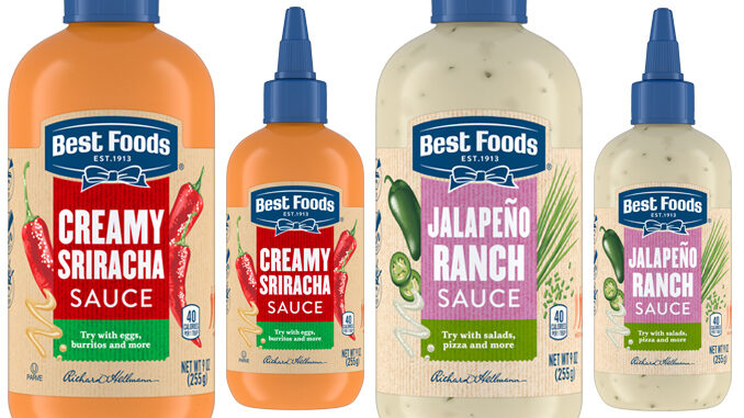 Hellmann’s Adds 2 New Drizzle Sauce Flavors