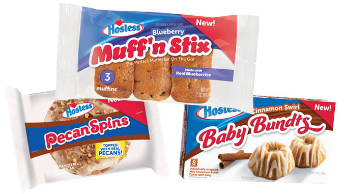 Hostess Adds New Muff’n Stix, Pecan Spins And Baby Bundts Breakfast Items