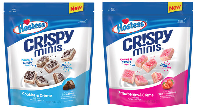 Hostess Introduces New Crispy Minis Bite-Sized Wafer Snacks