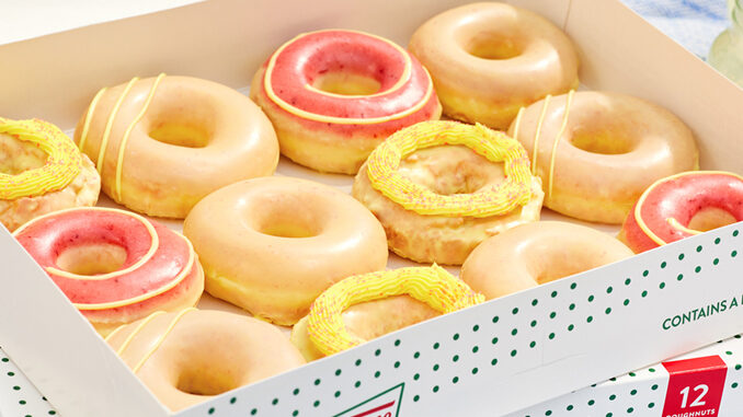 Krispy Kreme Introduces New Lemonade Glaze Collection