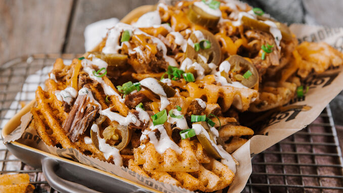 Logan’s Roadhouse Introduces New Loaded Pulled Pork Waffle Fries