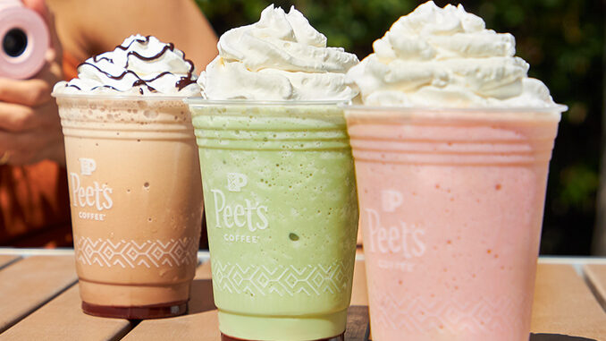 Peet’s Coffee Lifts The Lid On New Summer Beverages For 2021