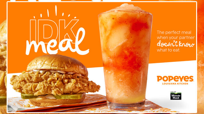 Popeyes Introduces New ‘I Don’t Know Meal’ For Undecided Chewers