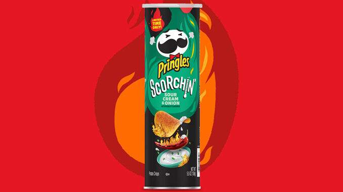 Pringles Adds New Scorchin' Sour Cream & Onion Crisps Flavor