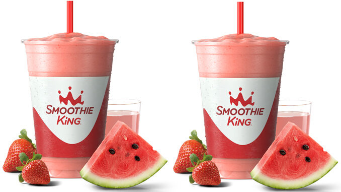 Smoothie King Welcomes Back Watermelon Smoothies