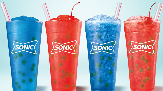 Sonic Pours New Bursting Bubbles Summer Sips