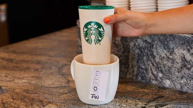 Starbucks Accepting Personal Reusable Cups Again