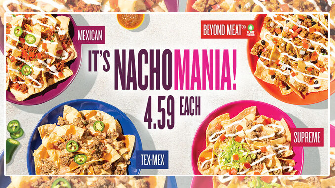 Taco Cabana Introduces New Beyond Meat Nachos As Part Of NachoMania Promotion