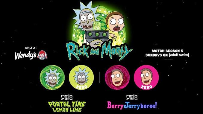 Wendy’s Launches Two New Rick And Morty Soda Flavors