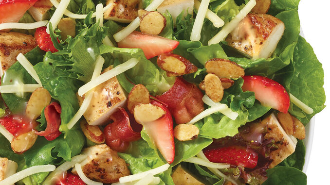 Wendy's Welcomes Back Summer Strawberry Chicken Salad