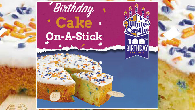 White Castle Introduces New Eight-Piece Birthday Cake On-A-Stick
