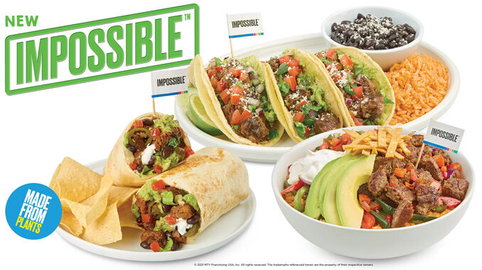 Baja Fresh Adds 3 New Plant-Based Impossible Entrees