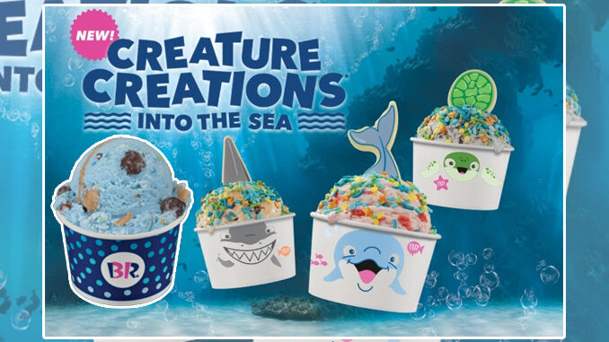 Baskin-Robbins Launches New Beach Day Ice Cream And New Creature Creations Into The Sea
