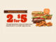 Burger King Launches New 2 For $5 Royal Perks Deal