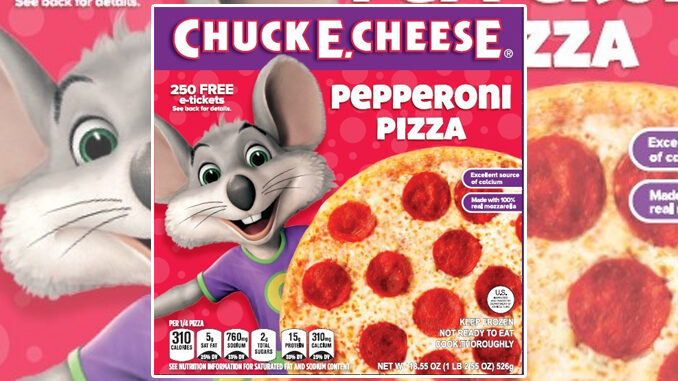 Chuck E. Cheese Pizza Now Available At Kroger