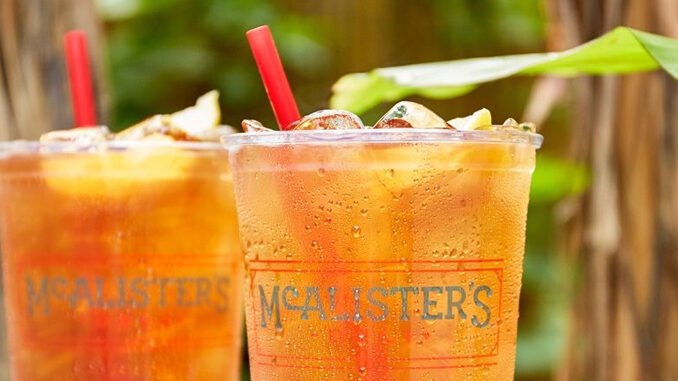 Free 32-Oz Tea At McAlister’s Deli On July 22, 2021