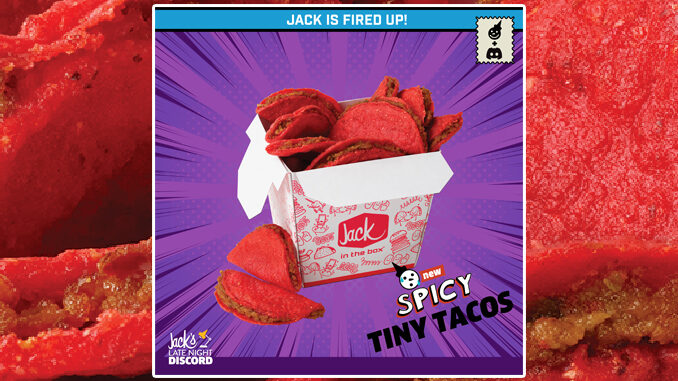 Jack In The Box Is Launching New Spicy Tiny Tacos On August 9, 2021