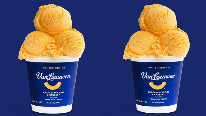 Kraft Macaroni & Cheese Unveils New Macaroni & Cheese Flavored Ice Cream