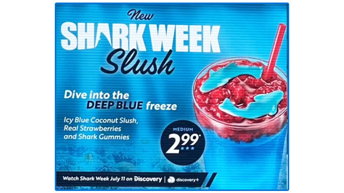 New Shark Week Slush Spotted At Sonic