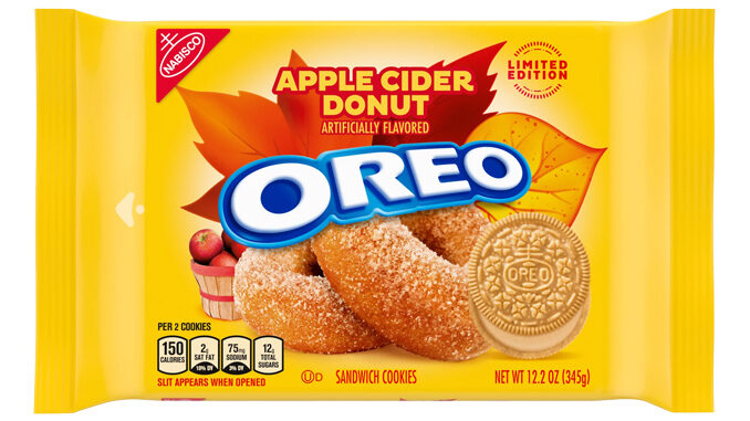 Oreo Unveils New Apple Cider Donut And Salted Caramel Brownie Cookies