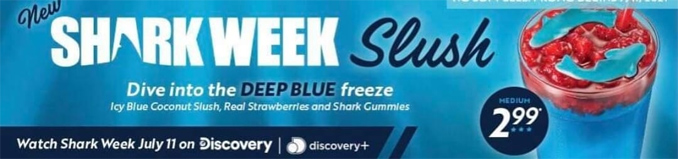 Shark Week Slush