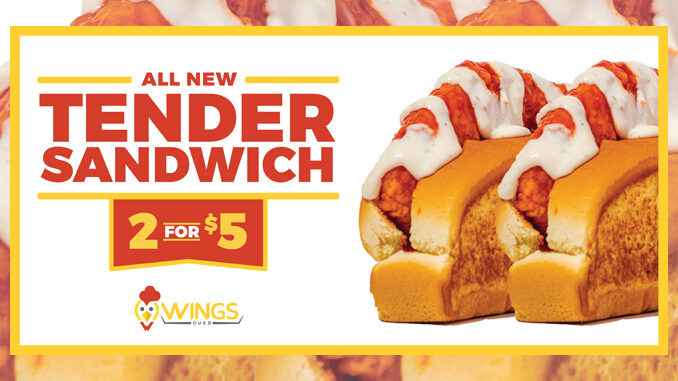 Wings Over Launches New Original Tender Sandwich