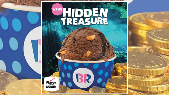 Baskin-Robbins Adds New Hidden Treasure Ice Cream And New Non-Dairy Salted Fudge Bar