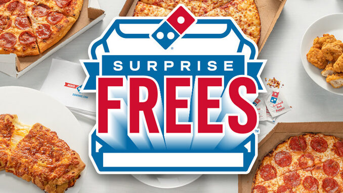 Domino's Is Giving Away Free Food As Part Of ‘Surprise Frees’ Delivery Promotion