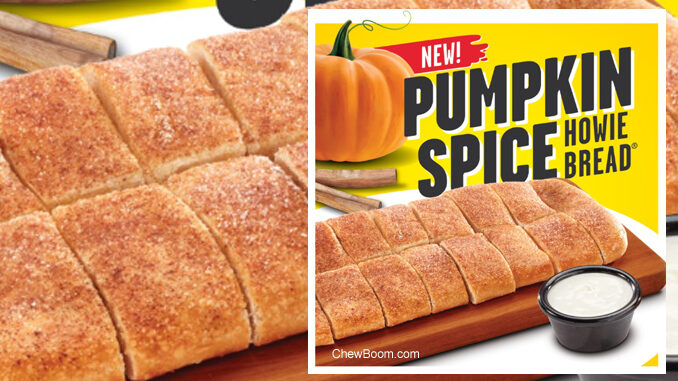 Hungry Howie’s Bakes Up New Pumpkin Spice Howie Bread