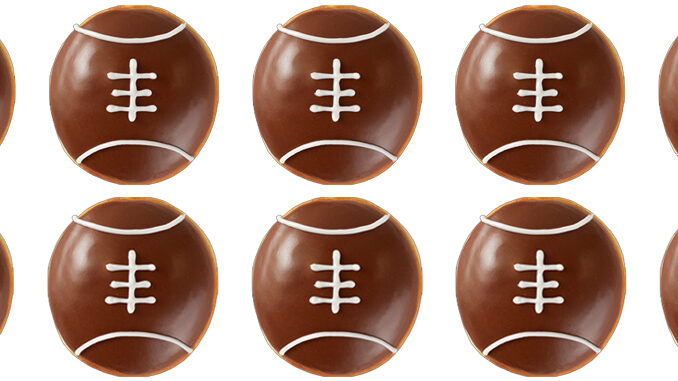 Krispy Kreme Welcomes Back The Football Doughnut For A Limited Time