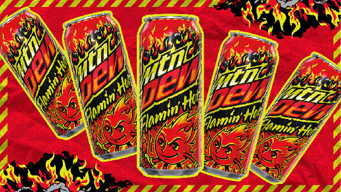 Mountain Dew Unveils New Flamin’ Hot Flavor