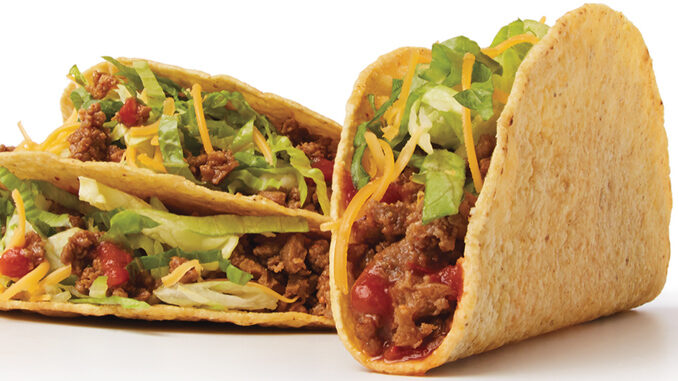 Taco John’s Offers Free Crispy Beef Taco With Any Purchase On August 13, 2021