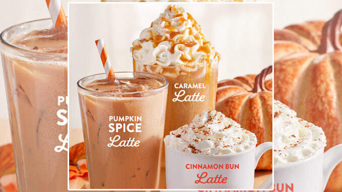 Krispy Kreme Brings Back Pumpkin Spice Latte As Part Of 2021 Fall Beverages