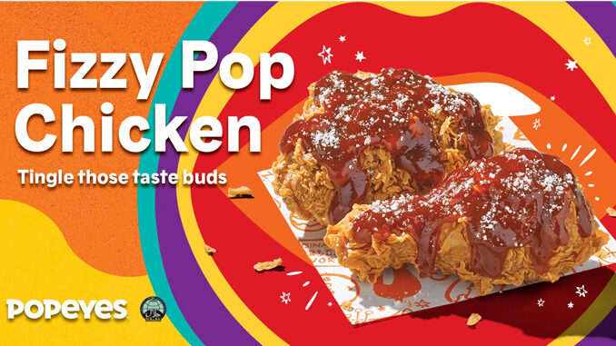 Popeyes Introduces New Fizzy Pop Chicken In Singapore