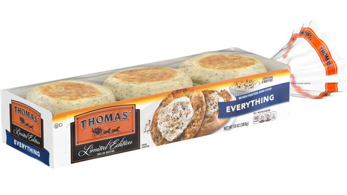 Thomas' Launches New Limited-Edition Everything English Muffins