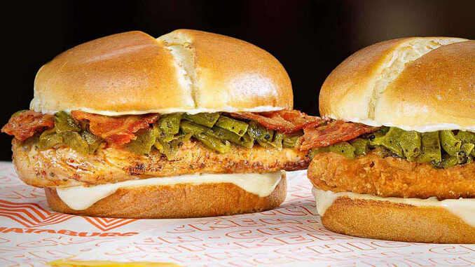 Whataburger Introduces New Hatch Green Chile Bacon Chicken Sandwiches