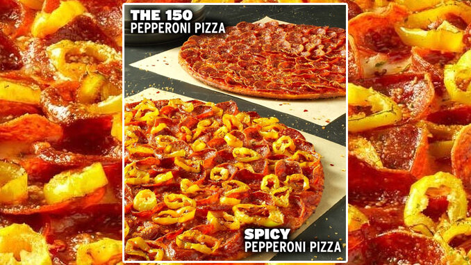 Donatos Brings Back The Spicy Pepperoni Pizza And The 150 Pepperoni Pizza
