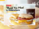 Free Breakfast Meals For Educators At McDonald’s From October 11 Through October 15, 2021