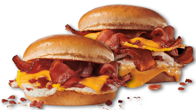 Jack In The box Launches New Double Bacon Breakfast Sandwich And New Stacked Bacon Breakfast Sandwich