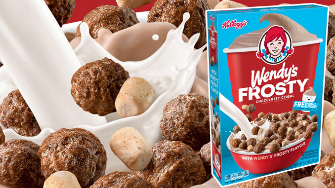 Kellogg’s Unveils New Wendy’s Frosty Chocolatey Cereal