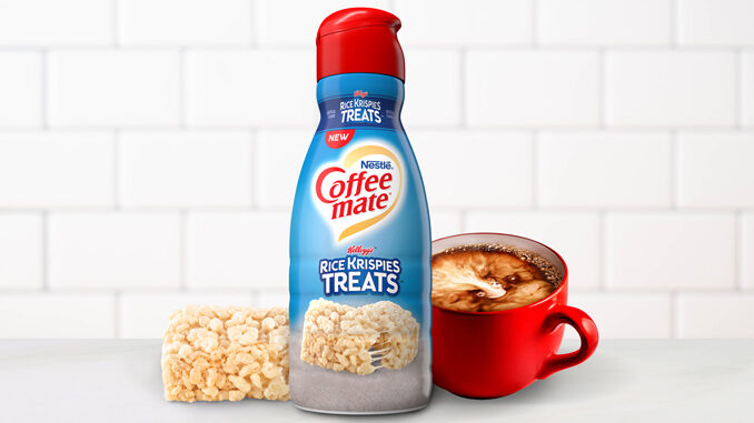 Nestlé Unveils New Coffee Mate Rice Krispies Treats Flavored Creamer